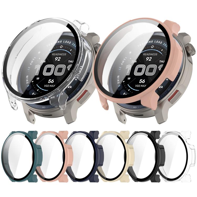 Tempered Film Integrated PC Watch Protective Case