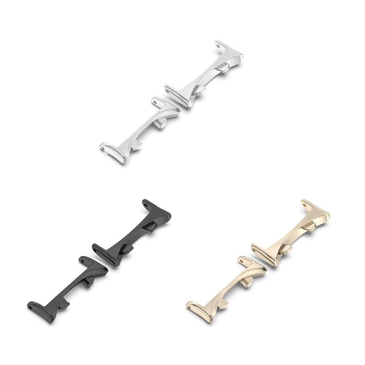 One Pair Metal Head Watch Band Connector