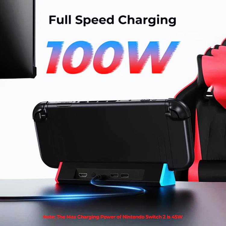 4K Docking Station Projection Dock Base, For Nintendo Switch 2