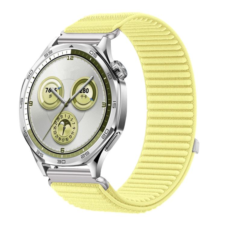 Woven Nylon Hook And Loop Fastener Metal Interface Watch Band — view 56