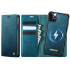 CaseMe C49 MagSafe RFID Blocking Detachable Wallet Leather Phone Case