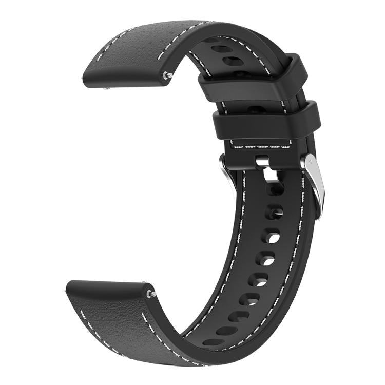 Stitched Silicone Watch Band