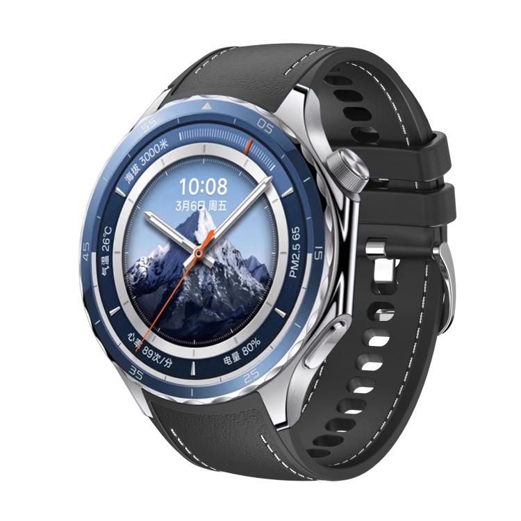 Stitched Silicone Watch Band