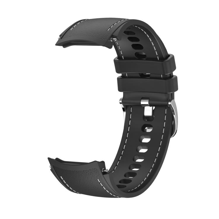 Stitched Silicone Watch Band