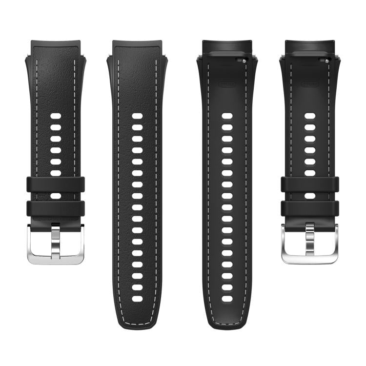 Stitched Silicone Watch Band