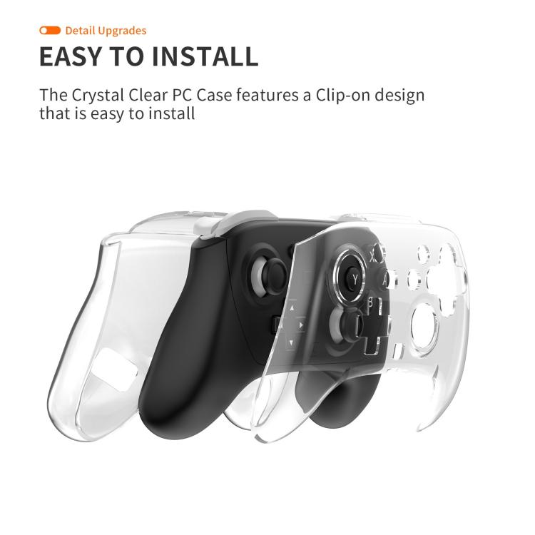 Gamepad Transparent Full Cover PC Protective Case