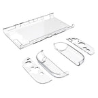 Game Console Split Full Cover Transparent PC Protective Case