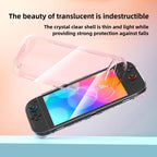 Game Consoles Transparent TPU Protective Case — Translucent Pink
