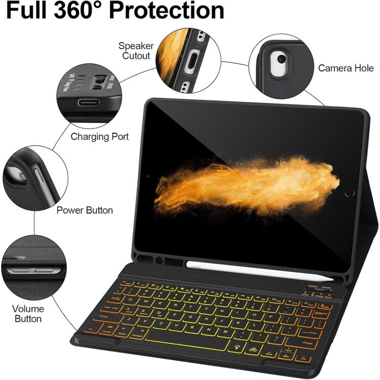 Magnetic Bluetooth Color Keyboard Case