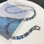 Crystal Pearl Mobile Phone Long Chain — view 14