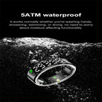 R13 SIZE 13 Smart Ring, Support Heart Rate / Blood Oxygen / Sleep Monitoring / Motion Sensing Game
