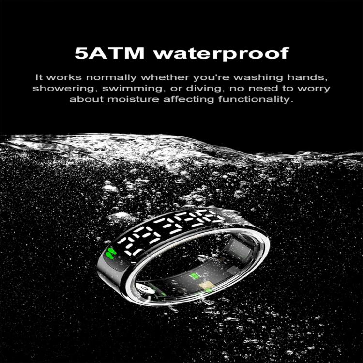 R13 SIZE 13 Smart Ring, Support Heart Rate / Blood Oxygen / Sleep Monitoring / Motion Sensing Game