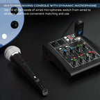 K1 For Handheld Dynamic Mic Wired to Wireless Microphone Converter, 1 Transmitter + 1 Receiver — view 3