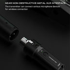 K1 For Handheld Dynamic Mic Wired to Wireless Microphone Converter, 1 Transmitter + 1 Receiver — view 4
