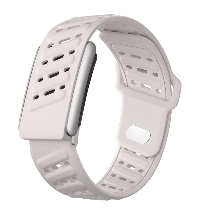 Reverse Buckle Sports Breathable Silicone Watch Band — view 9