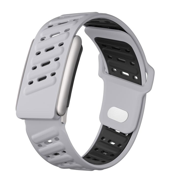 Reverse Buckle Sports Breathable Silicone Watch Band — view 10