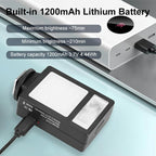 FL15 Camera External Photography Mini Flash Light Professional Portable Hot Shoe LED Light — view 5