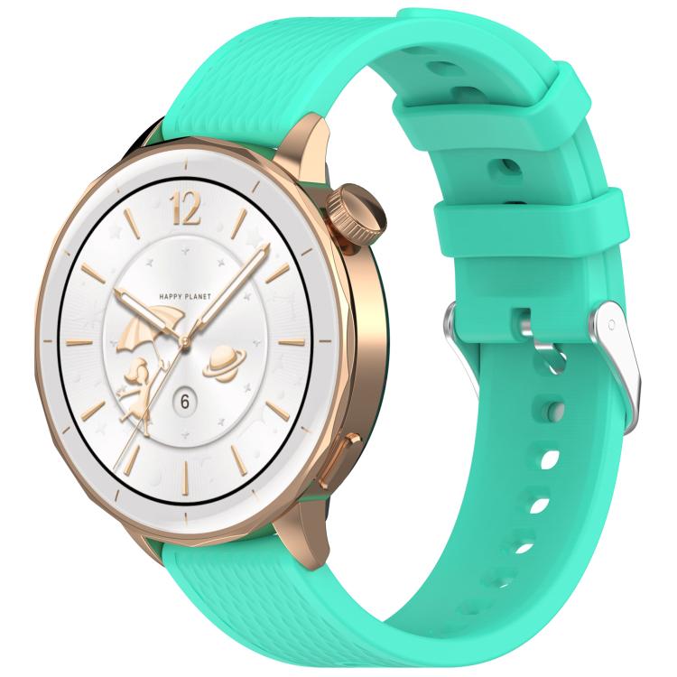 Rhombic Texture Groove Silicone Watch Band — Starlight