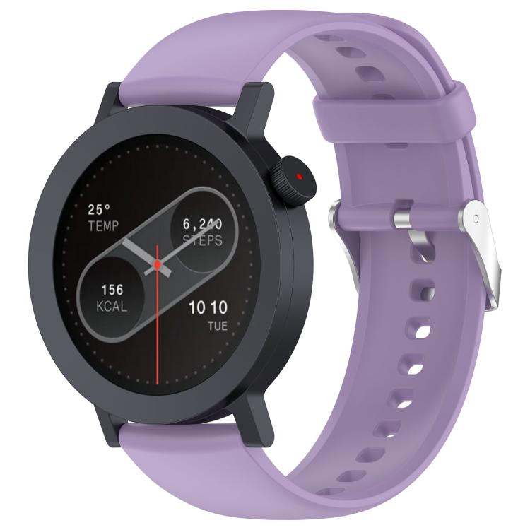 Solid Color Silicone Watch Band — Lime