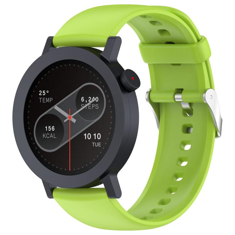 Solid Color Silicone Watch Band — Teal