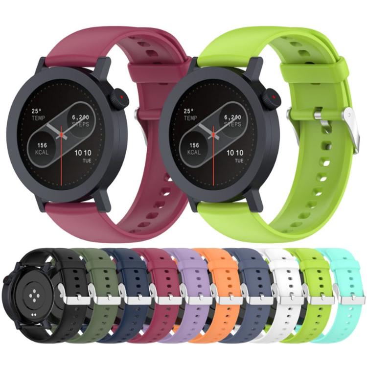 Solid Color Silicone Watch Band — view 14
