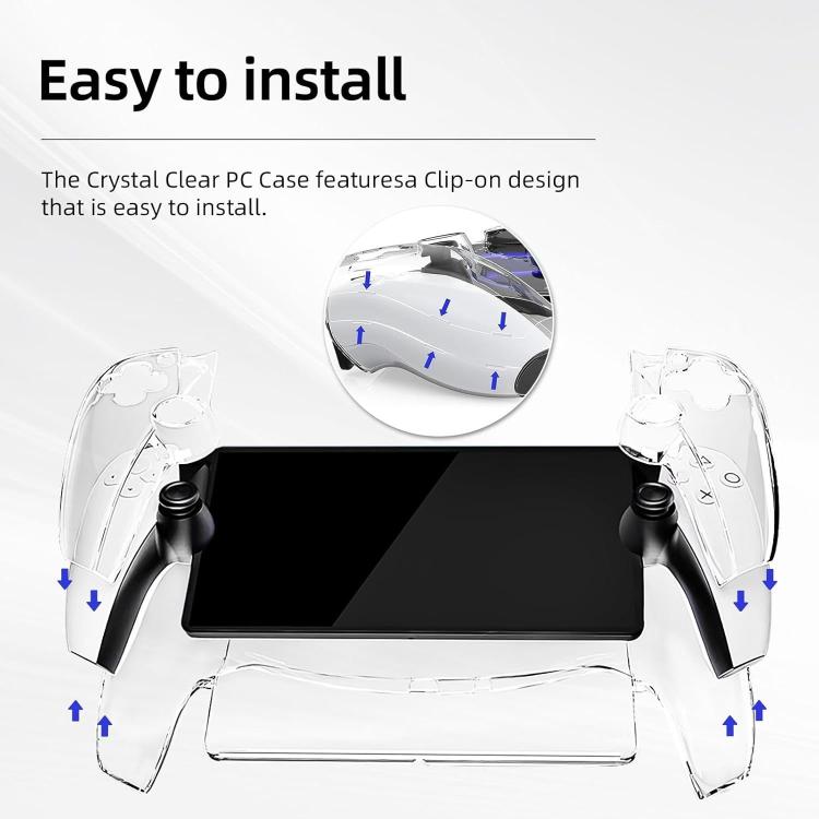 Streaming Handheld Console Crystal Clear PC Protective Case — view 6