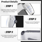 Streaming Handheld Console Crystal Clear PC Protective Case — view 9