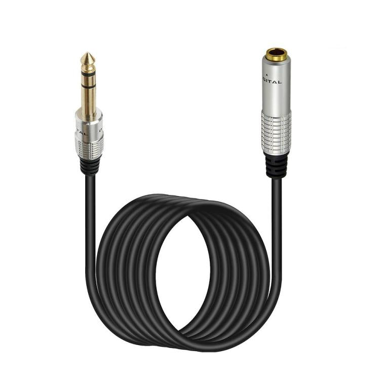 JUNSUNMAY 6.35mm 1/4 inch Male to Female Stereo Headphone Guitar Extension Cable Cord — 3m