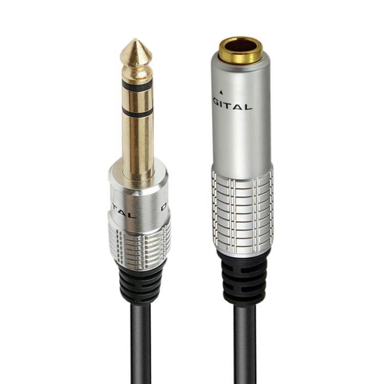 JUNSUNMAY 6.35mm 1/4 inch Male to Female Stereo Headphone Guitar Extension Cable Cord