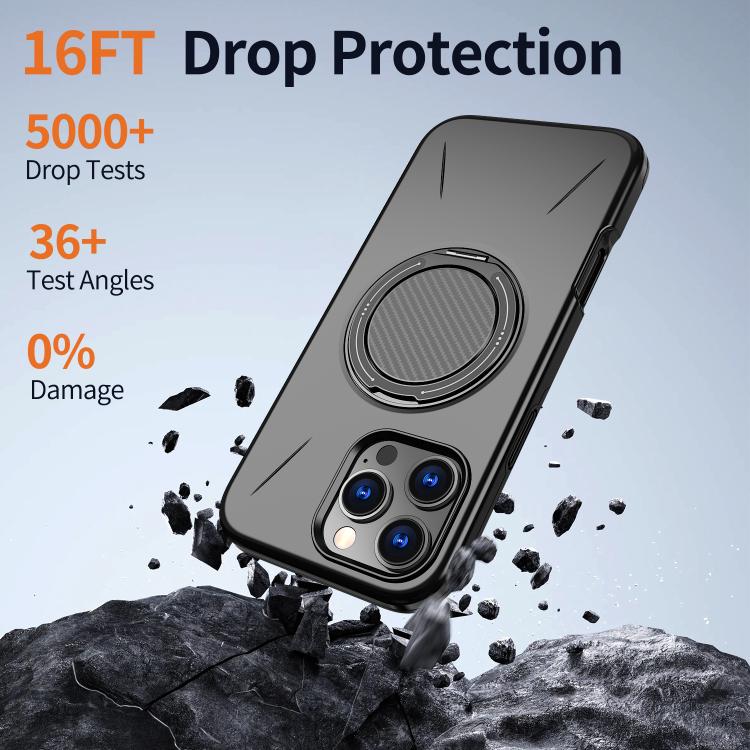 Kalebol Magnetic MagSafe Rotation Holder PC Phone Case