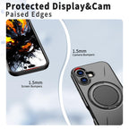 Kalebol Magnetic MagSafe Rotation Holder PC Phone Case — For iPhone 15 Pro