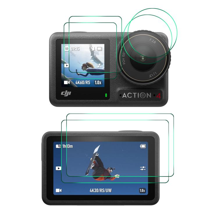 2 Set ENKAY Hat-Prince 0.2mm 9H Tempered Glass Screen Protector Watch Film
