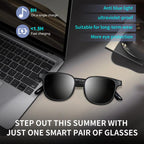 GL08 Smart Glasses, Support Touch Control / Built-in Call Microphone / Open Style Audio Experience — view 5