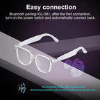 GL08 Smart Glasses, Support Touch Control / Built-in Call Microphone / Open Style Audio Experience — view 6