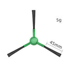 JUNSUNMAY 6pcs Sweeper Triangle Side Brush for iRobot Roomba Plus 405 / 505 Combo