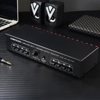 B075 4 Input 4 Ooutput Power Amplifier Speaker Selector Switcher, 300W Sound Quality Per Channel No Loss — view 10