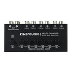 B080 6 Input 2 Output Audio Signal Selector Audio Switcher, 2-Channel Synchronous Output RCA Interface — view 3