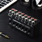 B080 6 Input 2 Output Audio Signal Selector Audio Switcher, 2-Channel Synchronous Output RCA Interface — view 10