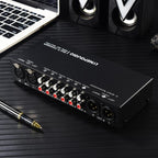 B081 6 Input 3 Outupt Audio Signal Selector Switcher Multi-channel Switcher, Fully Balanced Passive Front Active Speaker Volume Controller RCA Selector — view 11