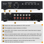B081 6 Input 3 Outupt Audio Signal Selector Switcher Multi-channel Switcher, Fully Balanced Passive Front Active Speaker Volume Controller RCA Selector — view 8