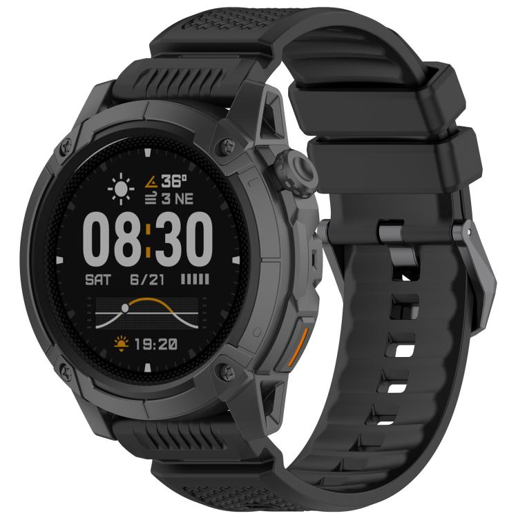 Armor Outdoor Sports Solid Color Silicone Watch Band