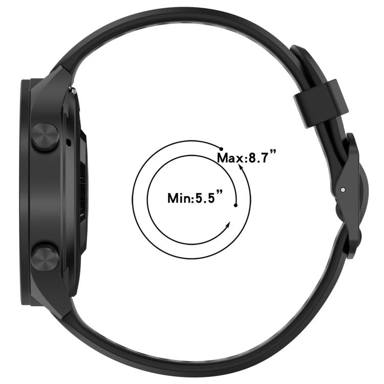 Breathable Solid Color Silicone Watch Band