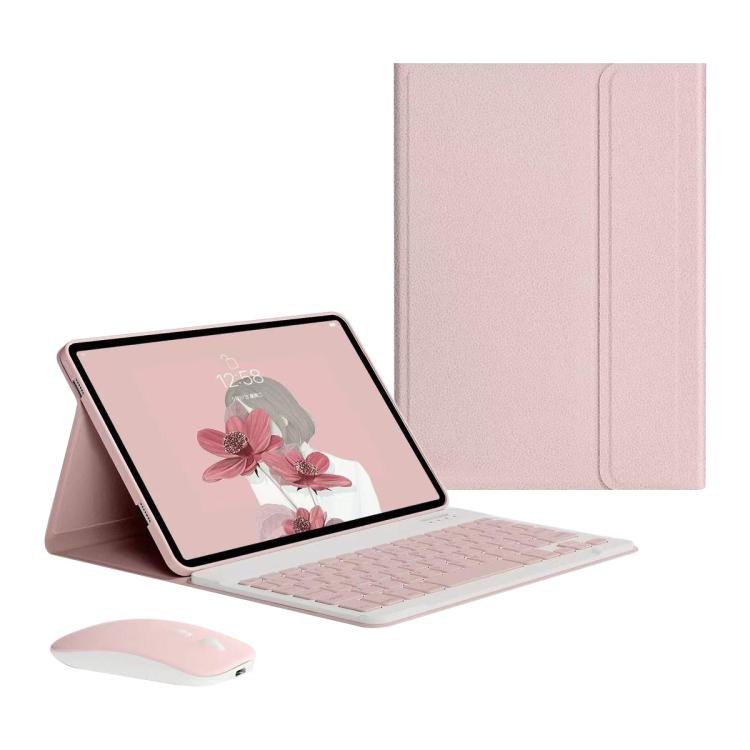 Detachable Magnetic Bluetooth Keyboard Tablet Case with Mouse