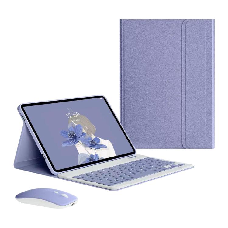 Detachable Magnetic Bluetooth Keyboard Tablet Case with Mouse