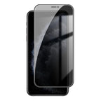 Kalebol High-Aluminum Screen-Printed Full-Coverage Black-Border Privacy Tempered Glass Film
