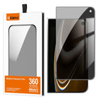 Kalebol High-Aluminum Screen-Printed Full-Coverage Black-Border Privacy Tempered Glass Film