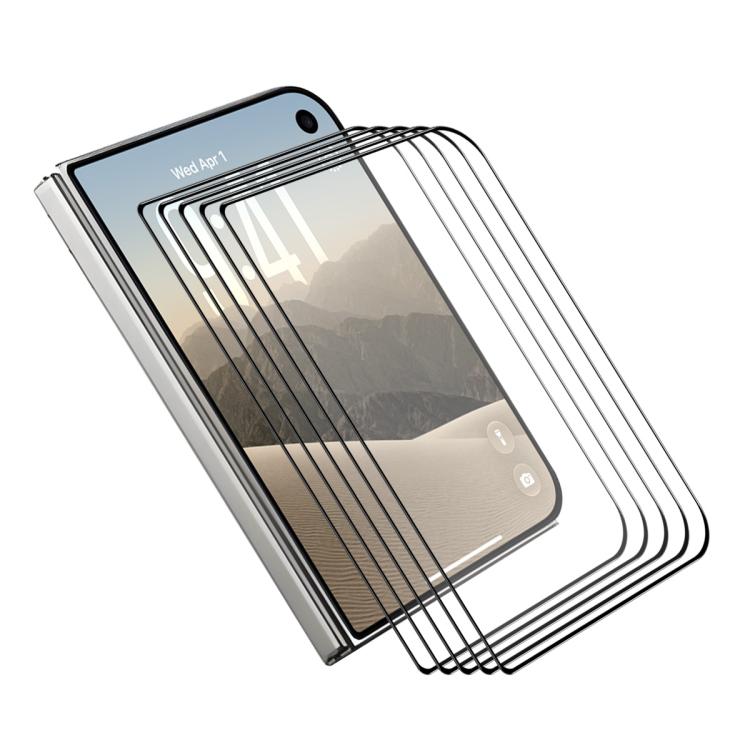 5 PCS/Pack ENKAY Thickened Glue No White Edge High Aluminum-silicon Tempered Glass Film