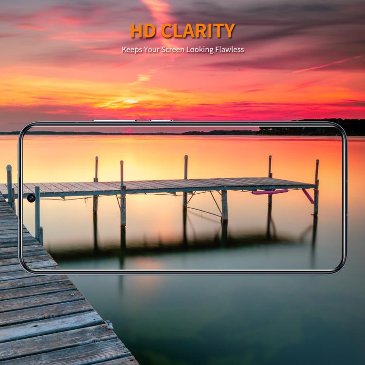 2 PCS/Pack ENKAY Thickened Glue No White Edge 9H Big Arc Edge High Aluminum-silicon Tempered Glass Film