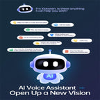 W300 Smart Glasses, Support UV Ultraviolet Detection / AI Intelligent Translation / Bluetooth Calling