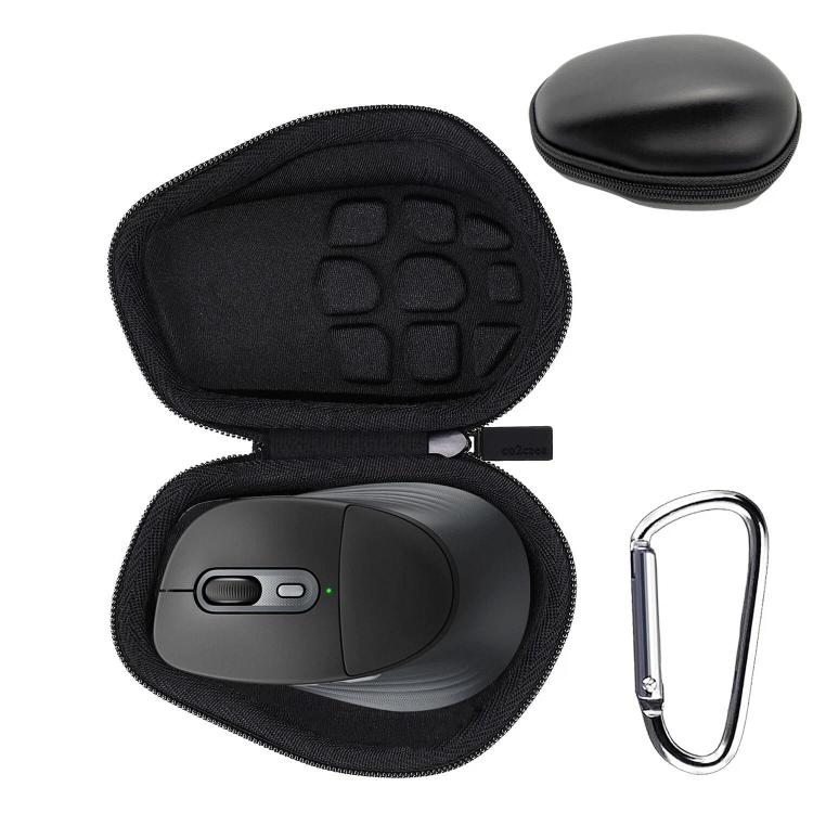 Portable Wireless Mouse Hard Case Storage Bag, For Logitech M850L